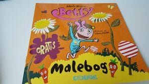 Malebog - Betty fra Gyldendal