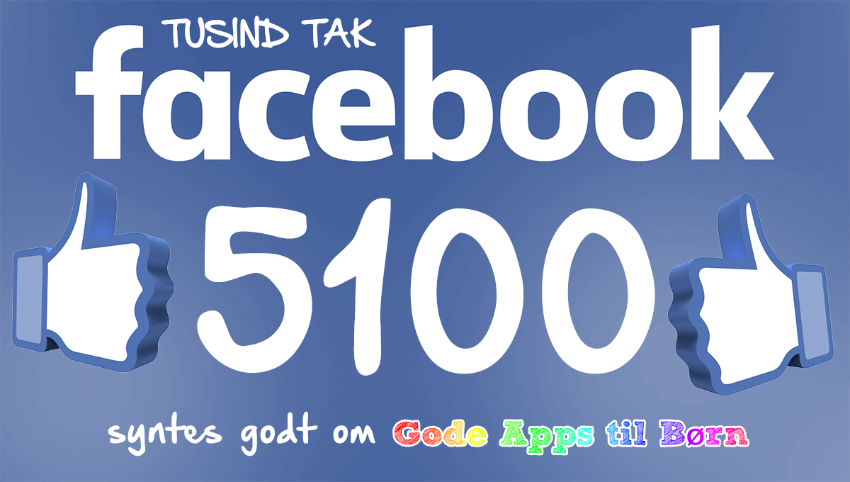 5100 likes - Tusind tak